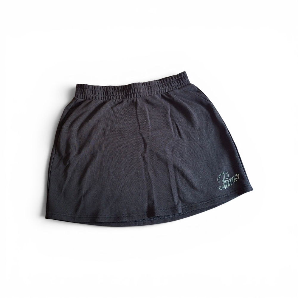 Puma Black Circle Skirt with Logo